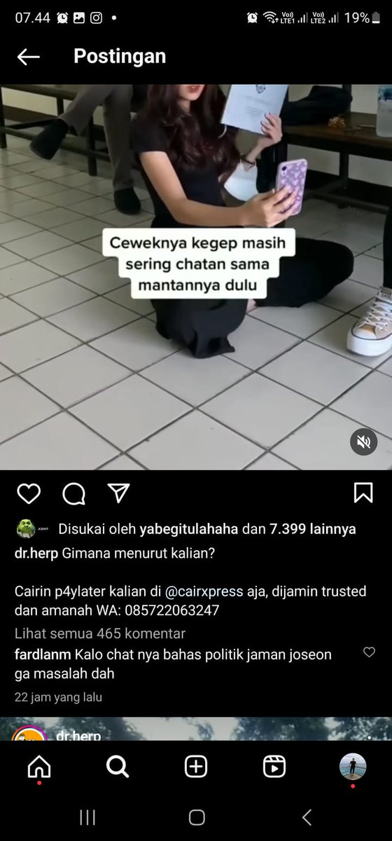cairxpress's tweet photo. Ca1r1n p4yl4t3r kamu jd u4ng tun41
👍Ribuan testimoni 
🙏Trusted&amp;Amanah

Hub adm kmi di WA
085722063247
 
/ lsg klik link
 https://t.co/wCvwhg8AaH

/ IG kami di @cairxpress atau langsung klik link =

https://t.co/AAUIyr1wWO

&amp; partner kmi @caircimol

https://t.co/PWfjAI16Vi https://t.co/GvX7h8OrmW