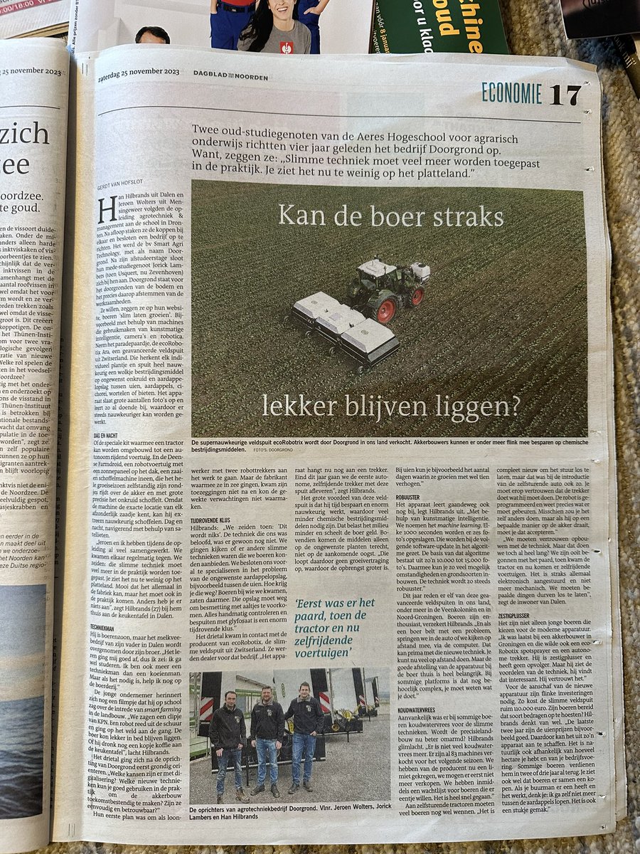 AI is booming, de innovatiekracht van de sector ook! Super trots op team Doorgrond!