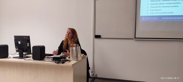 Irish Studies Research Group, Pázmány Péter Catholic University, Budapest.
Guest lecture on Irish Food History by Dr. Lili Zách, Eötvös Loránd University, Budapest