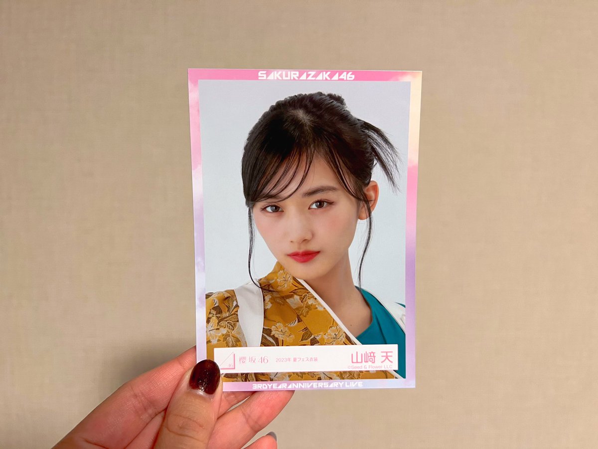 eye__sk's tweet photo. 夏フェス天ちゃん自引きしたのは天才❣️ https://t.co/F3T8aXTT6z