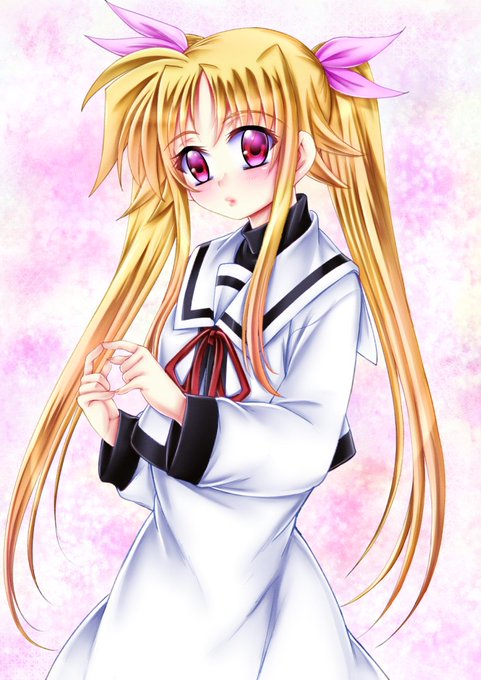 フェイトちゃんを描きました～