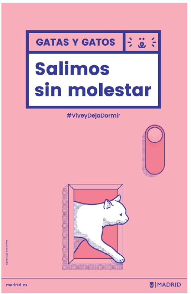 MADRID's tweet image. 🌚Con la campaña #SalimosSinMolestar concienciamos sobre un ocio nocturno responsable que permita el descanso vecinal💤

✅Este finde pasaremos por las zonas de #Chueca #Latina #CavaBaja y #Lavapies 

#ViveyDejaDormir

👉informate.madrid.es/obdaf2