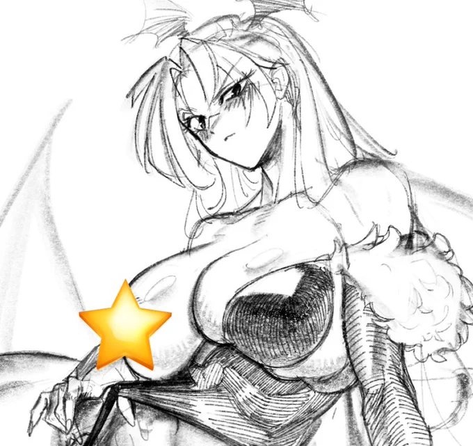morrigan sketch 