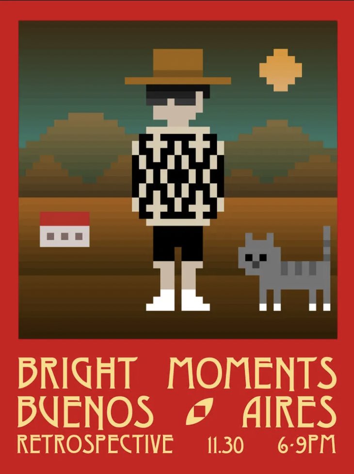 The team is back from Argentina and excited to showcase the incredible art that was generated by the Buenos Aires Collection 🌞

Join us in New York on November 30th for a retrospective of the works.