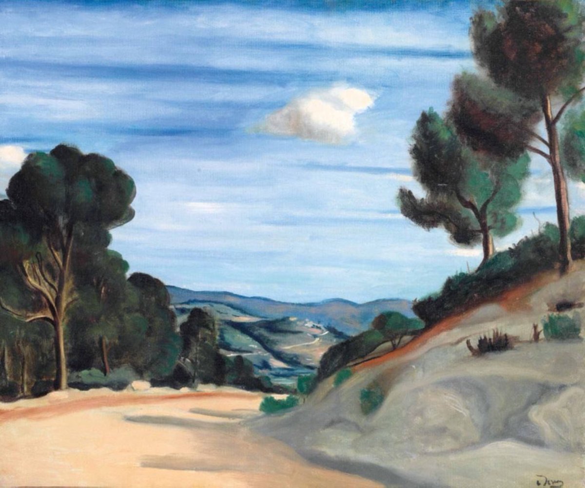 André Derain - Route de Provence (1926)

#andrederain #peinturesurtoile #pittura #paintingart #monoeil #painting #artwork #arte #peinture #art