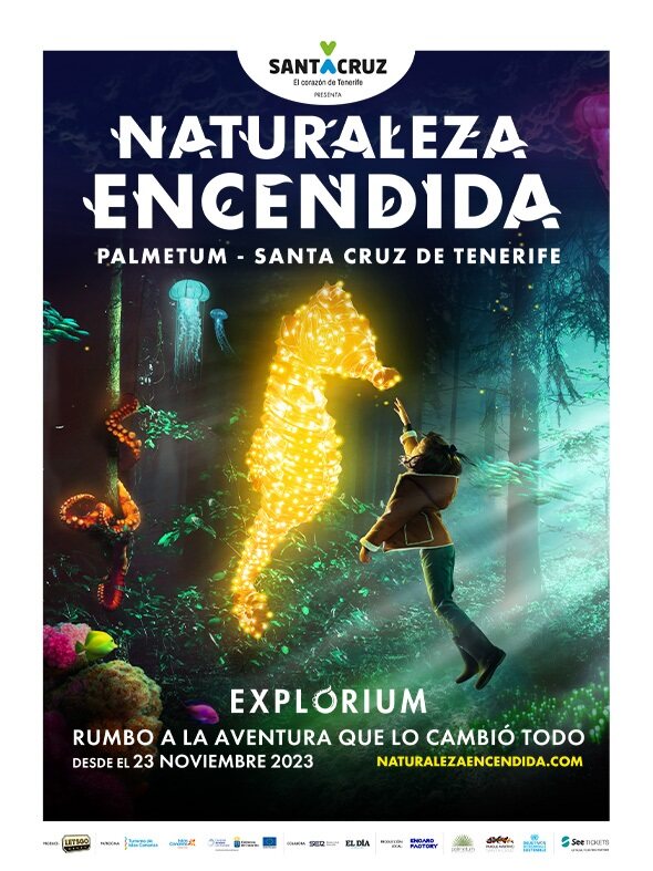haciendoplanes2's tweet image. #NATURALEZAENCENDIDA #EXPLORIUM #TENERIFE #NAVIDAD
haciendoplanes.com/naturaleza-enc…
Un viaje por los sentidos que te transportará a los viajes transoceánicos del siglo XVI.
Una odisea donde dejarse atrapar por todo lo que habita en la inmensidad del océano inmenso de luz y sensaciones.