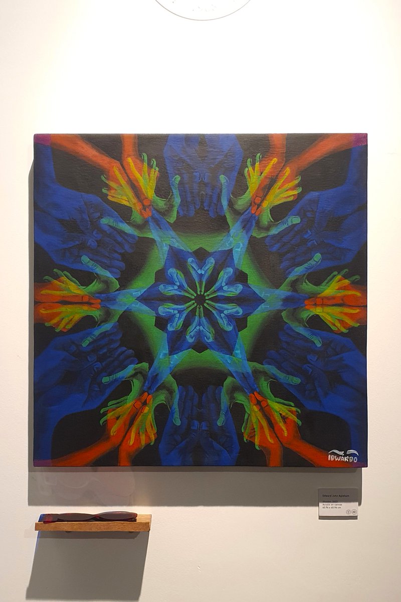 idwardoart's tweet photo. Got my work displayed on Visayas Art Fair 2023 at the Jose T. Joya Gallery booth 🧡

Illusion
2 ft x 2 ft
Acrylic on canvas
2023 https://t.co/iETvJ5xV4w