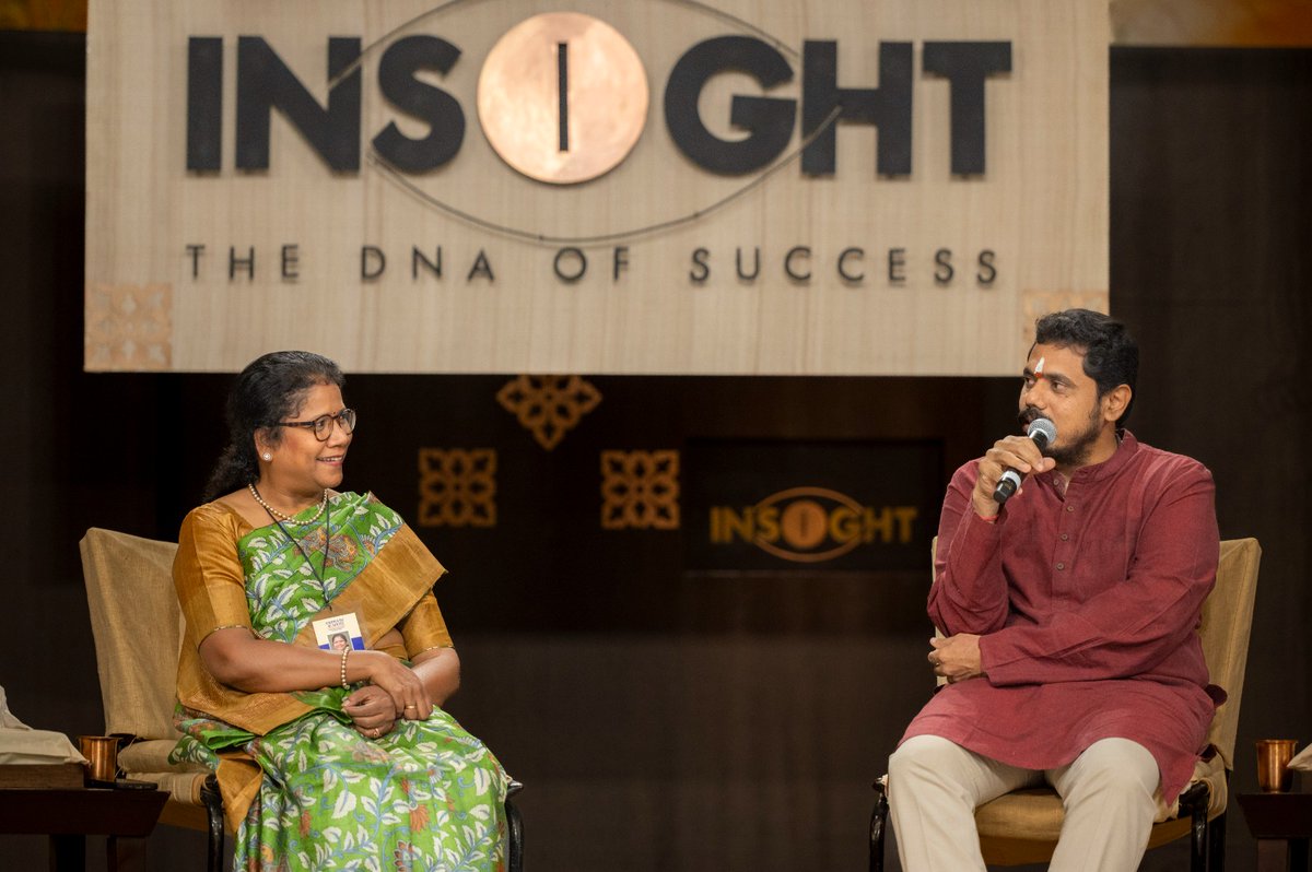 A conversation at #insight2023, Venkat Rasa, Project Director for Action for Rural Rejuvenation & Farmers Producers Organisation, with Hema Annamalai, Co-Founder and Vice Chair, Green Collar Agritech Solutions Pvt Ltd shared about their work with Farmer Producer Organizations