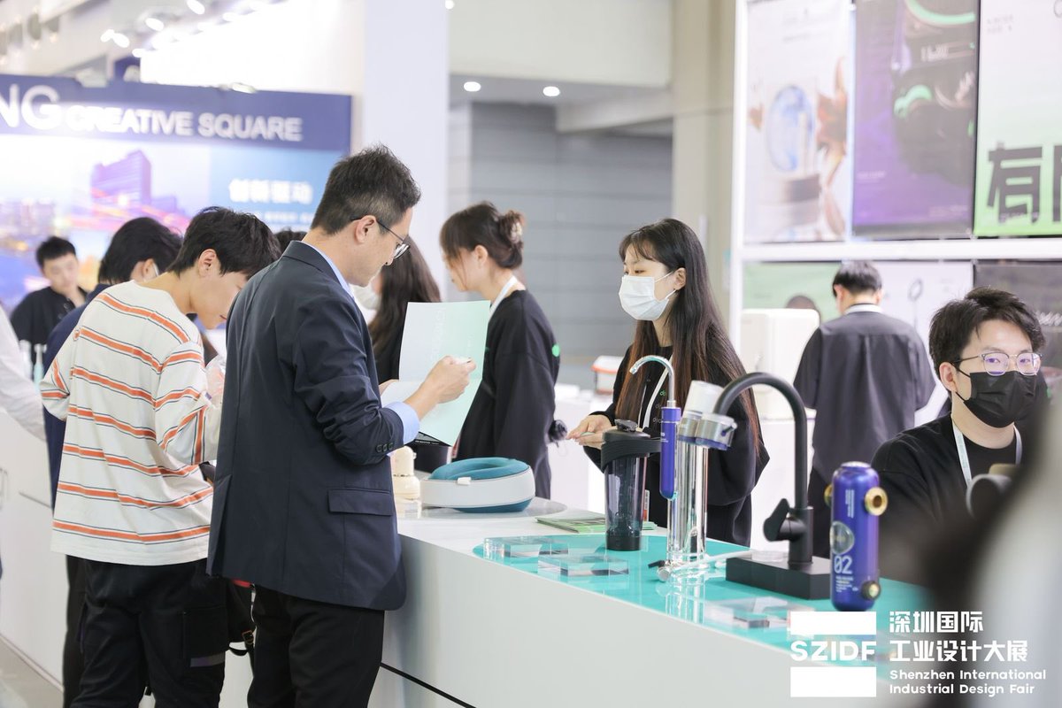 HIDC10's tweet photo. About 6,000 exhibition items are on display at the 11th Shenzhen International Industrial Design Fair (SZIDF), which opened at the Shenzhen Convention and Exhibition Center in Futian District on Thursday and will run until Sunday. Welcome to visit! 
https://t.co/m8PiTdNWmv https://t.co/pnRoulVAkX