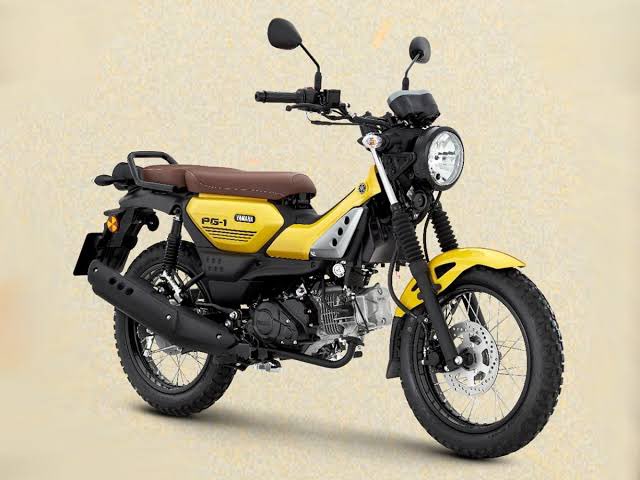 前RT、ヤマハのPG-1、質感や価格帯から考えるとハンターカブよりクロスカブの対抗馬だよな…メインフレーム位置が高い分エンジンも上なので、最低地上高稼げてよりオフ向きではありそう。てか通常位置に載せれるビッグタンクとかすぐ出そうw 