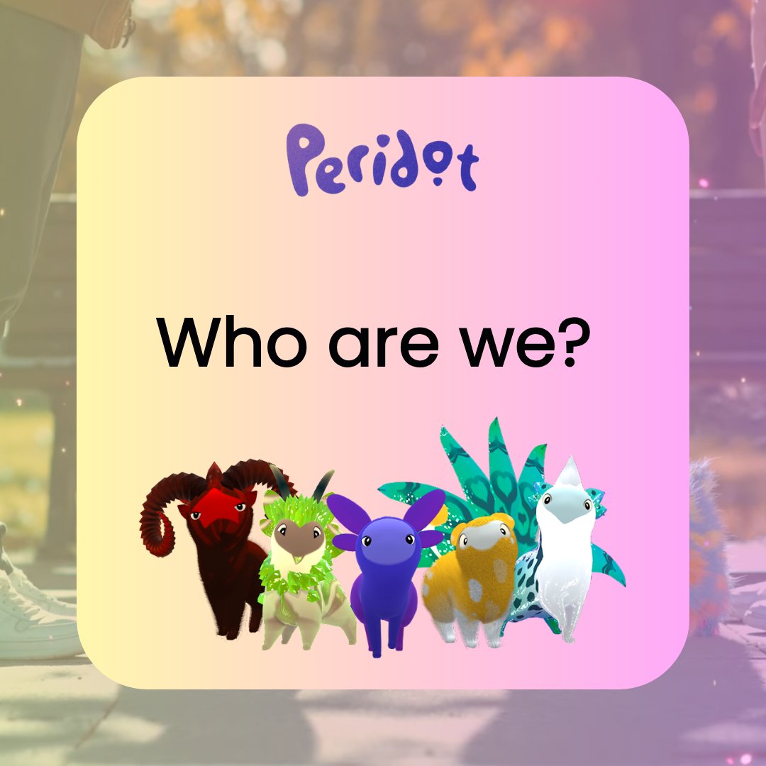 SocietyKee79295's tweet photo. Let's step into the world of boundless imagination together in the Keeperssociety #PlayPeridot #Dotkeeper #gamecommunitywebsite https://t.co/GaXaiucUE4 https://t.co/dmqJxJ89hk