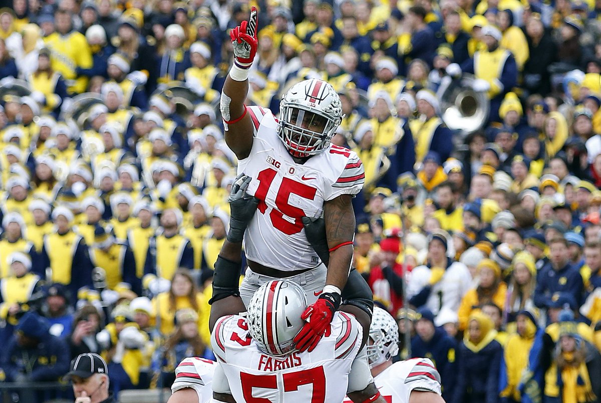 OhioStFootball's tweet photo. It’s been 4,832 days since ❌ichigan beat Ohio State without cheating. 

Today, we continue that streak #GoBucks https://t.co/GZJalfIaEH