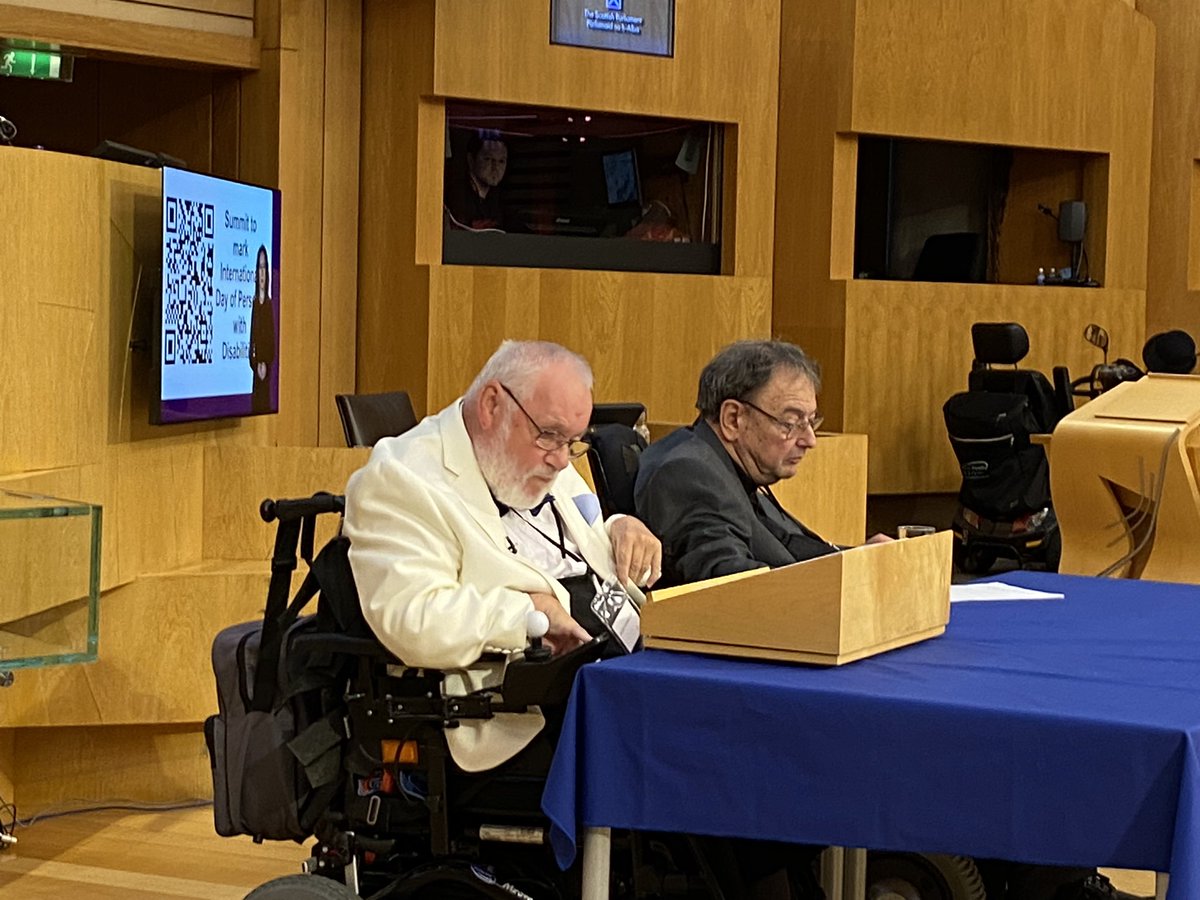 BDA_Scot's tweet photo. @BDA_Scot attended the @ScotParl’s summit to mark the International Day of Persons with Disabilities.

Alison Ewing MSP, deputy Presiding Officer of the Scottish Parliament welcomed all to the event with keynote speakers, Dr Jim Woodward and Dame Tanni Grey-Thompson at the event. https://t.co/V2uCMvIiXQ
