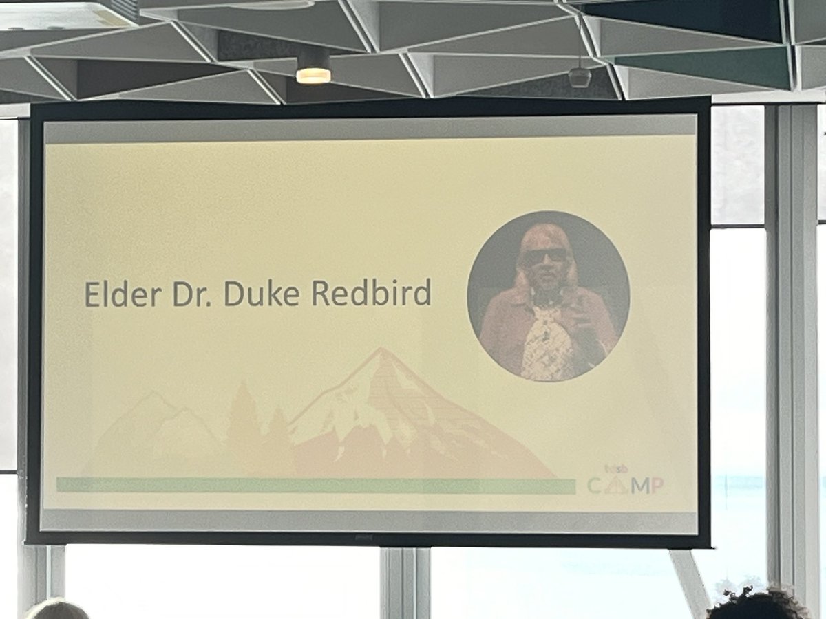 Jenn Acheson (@onelearningseed) on Twitter photo As usual, Elder <a href="/dukeredbird/">Duke Redbird, Elder of the Global Village</a> has given a thoughtful and heartfelt keynote at #tdsbcamp. It always fills my head and my heart when I have the chance to hear him speak. Chi-miigwech 💕 As usual, Elder <a href="/dukeredbird/">Duke Redbird, Elder of the Global Village</a> has given a thoughtful and heartfelt keynote at #tdsbcamp. It always fills my head and my heart when I have the chance to hear him speak. Chi-miigwech 💕