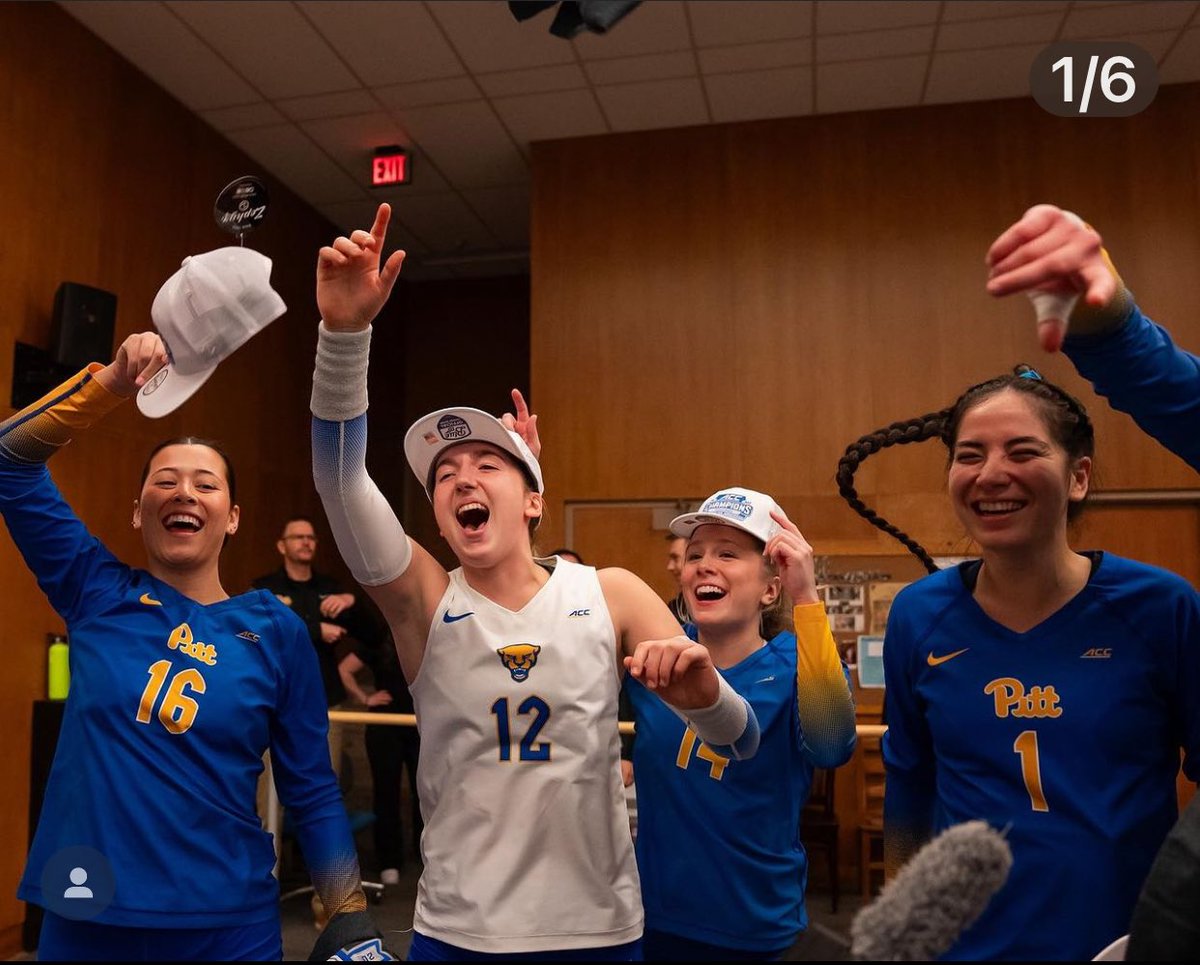 GALancerVB's tweet photo. Congratulations to @emmyklika and @laneyklika as they head towards the #NCAA Tournament. Two of the best #liberos #sisters #teammates #leaders https://t.co/O8Dchz3jD0