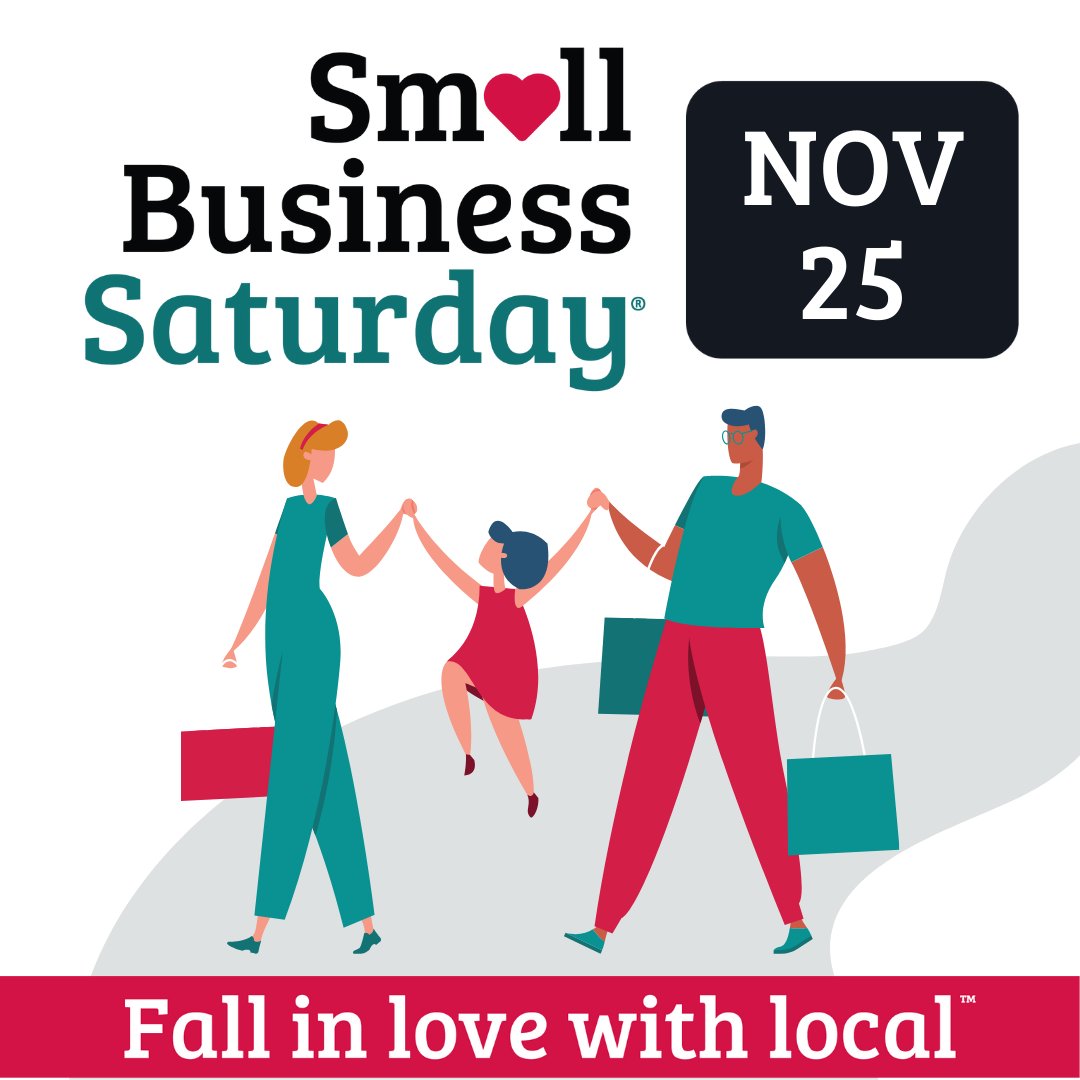 Today is #SmallBusinessSaturday! Thanks for celebrating Canada’s small businesses by choosing to shop small and support your community. 
Comment and let us know where you’ll be shopping today! 
#SmallBusinessEveryday #CFIB #FallInLoveWithLocal
@CFIBNews