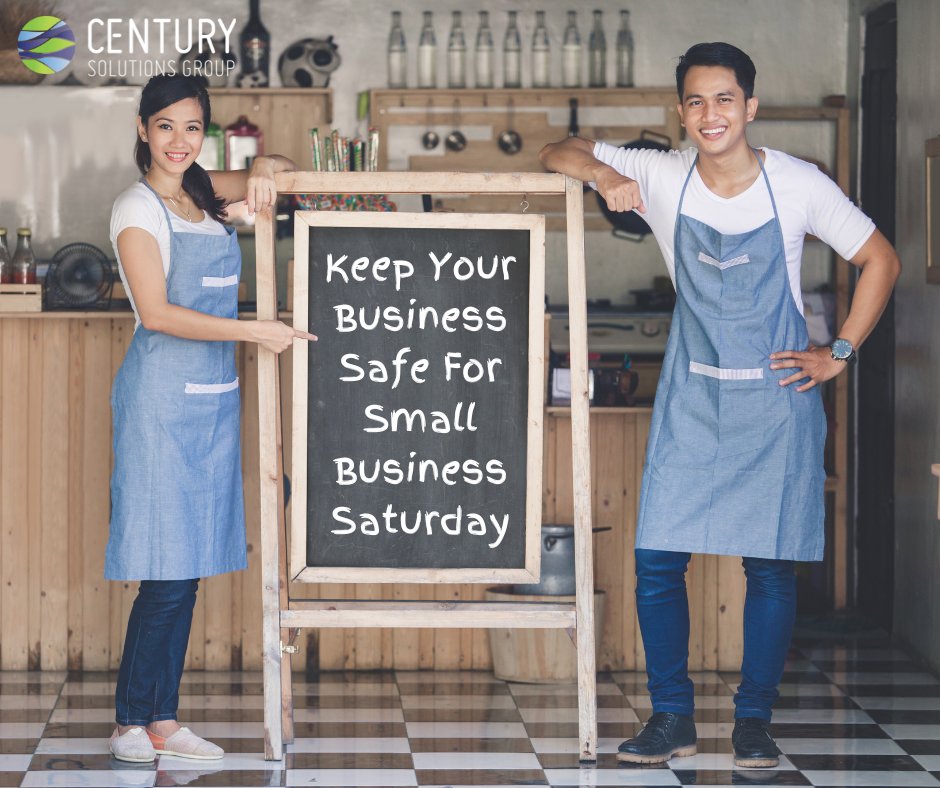CenturyGroupIT's tweet photo. 🛡️ Boost Small Biz Saturday! 🛡️ 
Prevent disasters with 5 steps: 
🔒 Update Software 
🌐 Secure Wi-Fi 
💾 Backup Data 
🕵️‍♂️ Update Permissions 
👁️‍🗨️ Monitor Accounts 
Strengthen your #CyberSecurity for #SmallBusinessSaturday! 💪🛍️ #SmallBizSafety https://t.co/dtQq1EoSZs