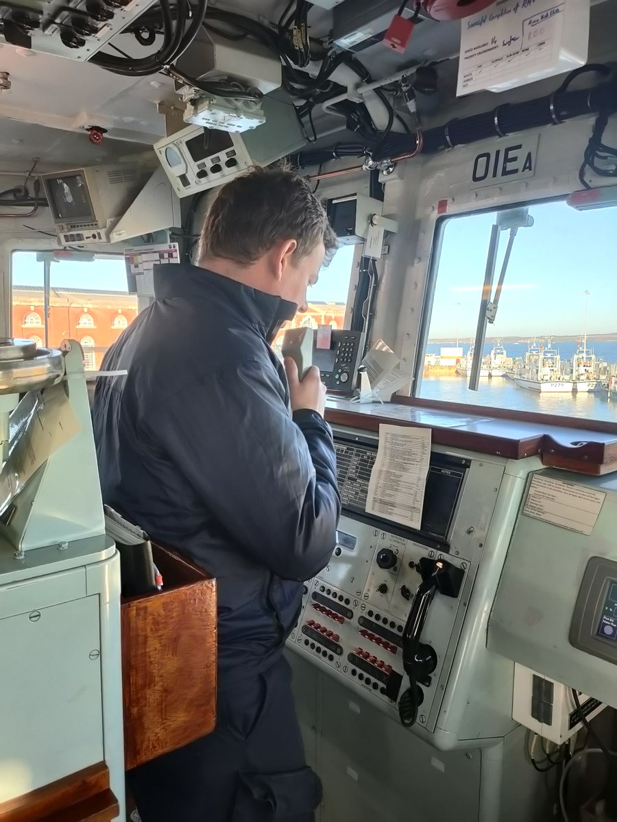 Day2️⃣ of our #training weekend, we took @HMSHurworth on a 'Fast Cruise' to simulate going to sea. Our aim: 🚢Transition from Harbour to Sea Routines. 📋Prove the Watch and Station Bill. 🛟Respond to emergencies, such as Mariner Overboard. #SmallShipsBigImpact #AlwaysBeASailor