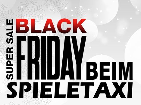 Was läutet der Freitag ein? Na klar, das Wochenende. Deshalb verlängern wir unseren Super Sale bis Sonntag. Aber damit nicht genug, wir haben ihn noch einmal mit ein paar interessanten Titeln nachgefüllt. Noch einmal drüber schauen lohnt sich ;)

spieletaxi.de/Super-Sale-Bla…