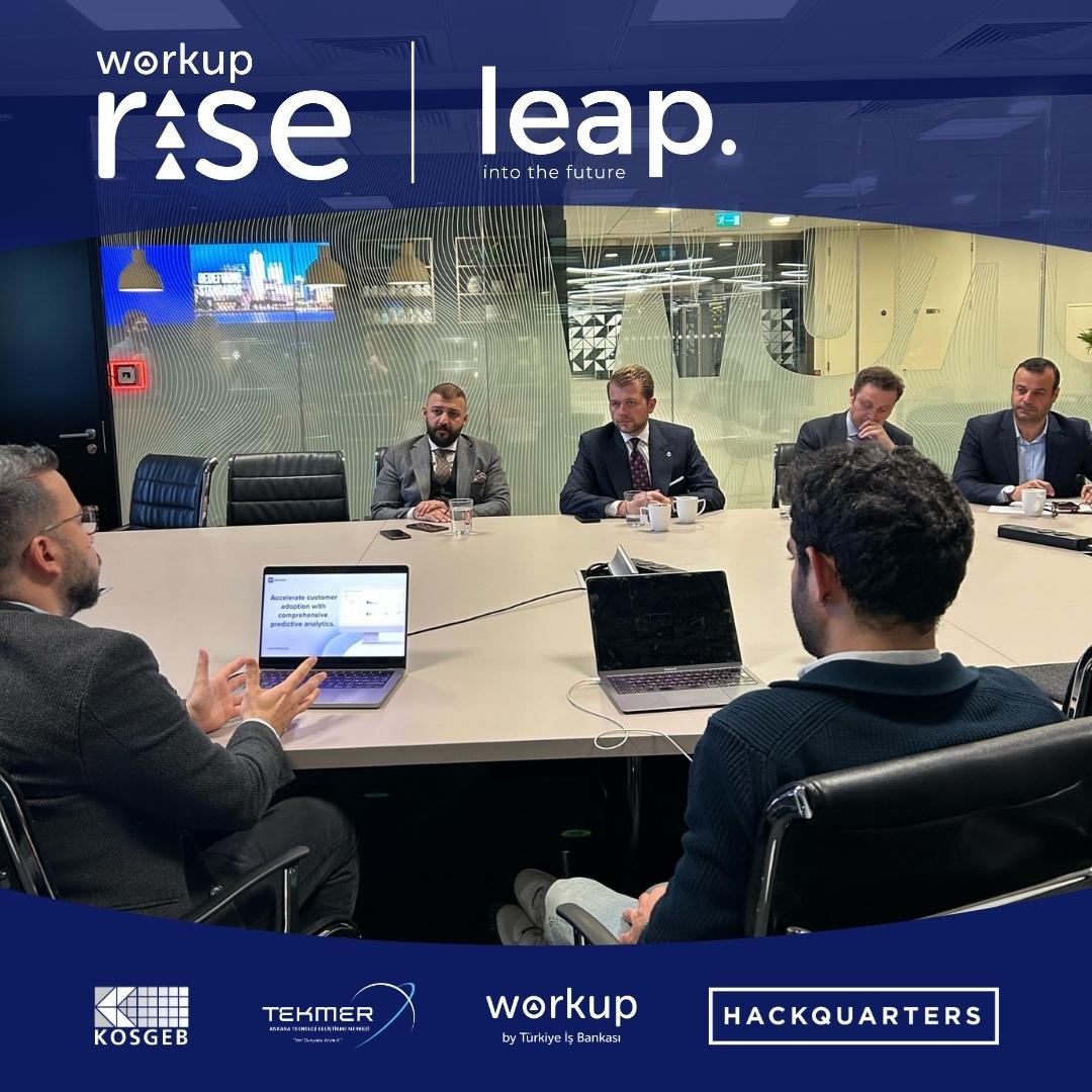 📌Workup Rise & LEAP startups met with Mr. Ahmet Yalçınkaya, Chief Treasury and Finance Counsellor at the London Embassy, Mr. Hasan Turunç, Senior Advisor at Koç Holding and Director of TÜSİAD London Representation to present their innovations and future vision. @kosgeb