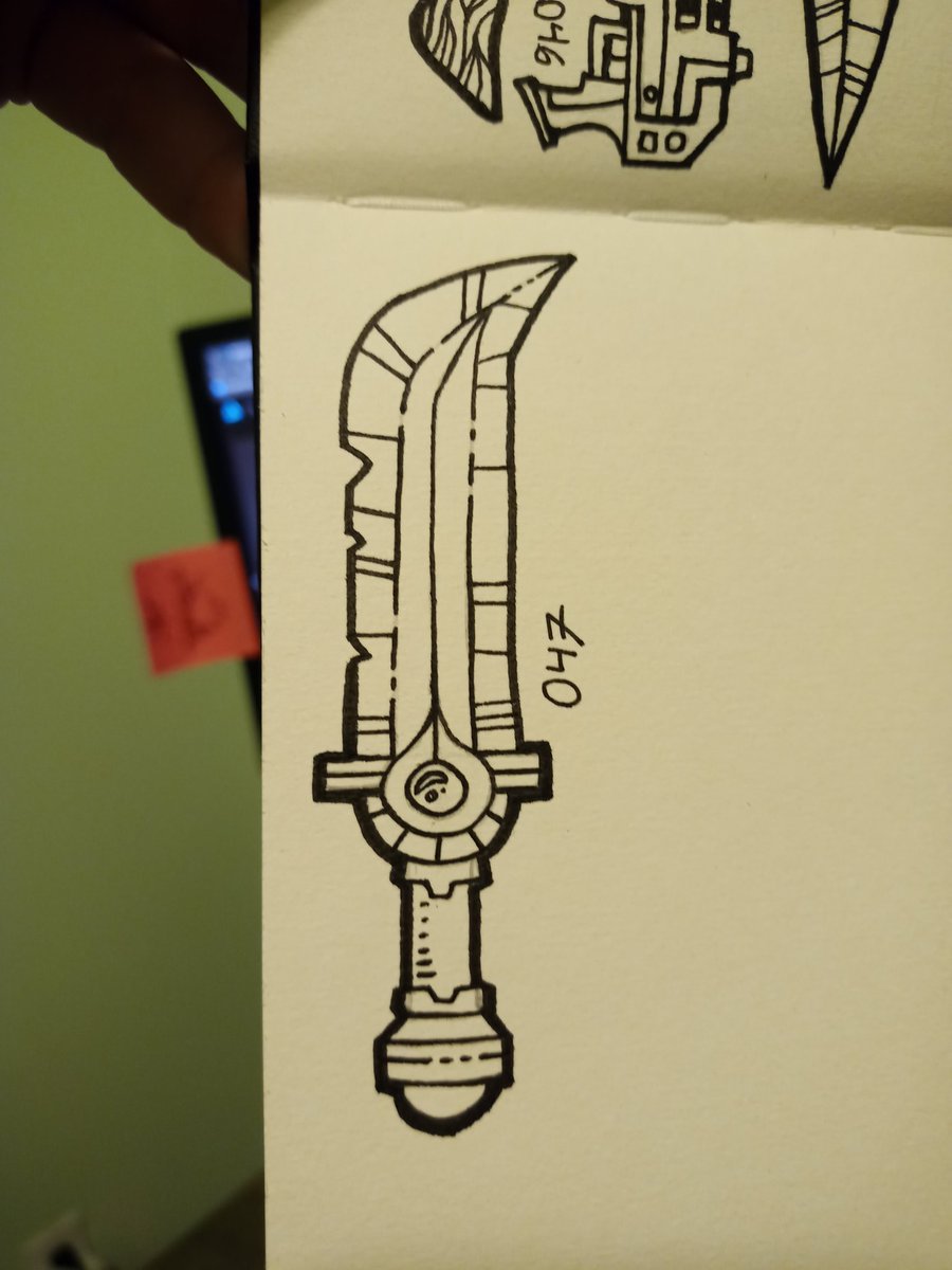 Tiny weapon day 47 #SketchBook