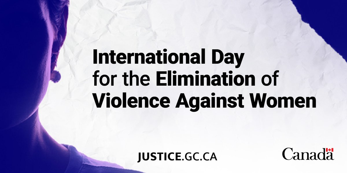 On the International Day for the Elimination of Violence Against Women we wear purple to raise awareness about gender-based violence and to show our support of victims and survivors. 

Let’s work together to #endGBV in all its forms in Canada.

#16Days