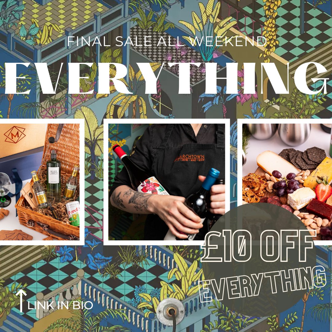 A LITTLE THANKS FOR YOUR SUPPORT...

Well, our tongue-in-cheek BLACK FRIDAY charity drive went so well, we didn't want the fun to end!

As a wee 'thank you' for helping us do some good, we have extended the sale to this weekend with 10% of all Cases &amp; Hampers.