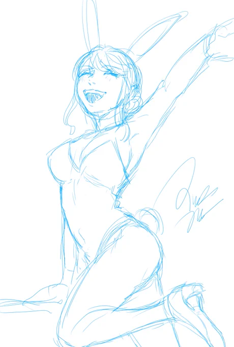 女の子落書き 