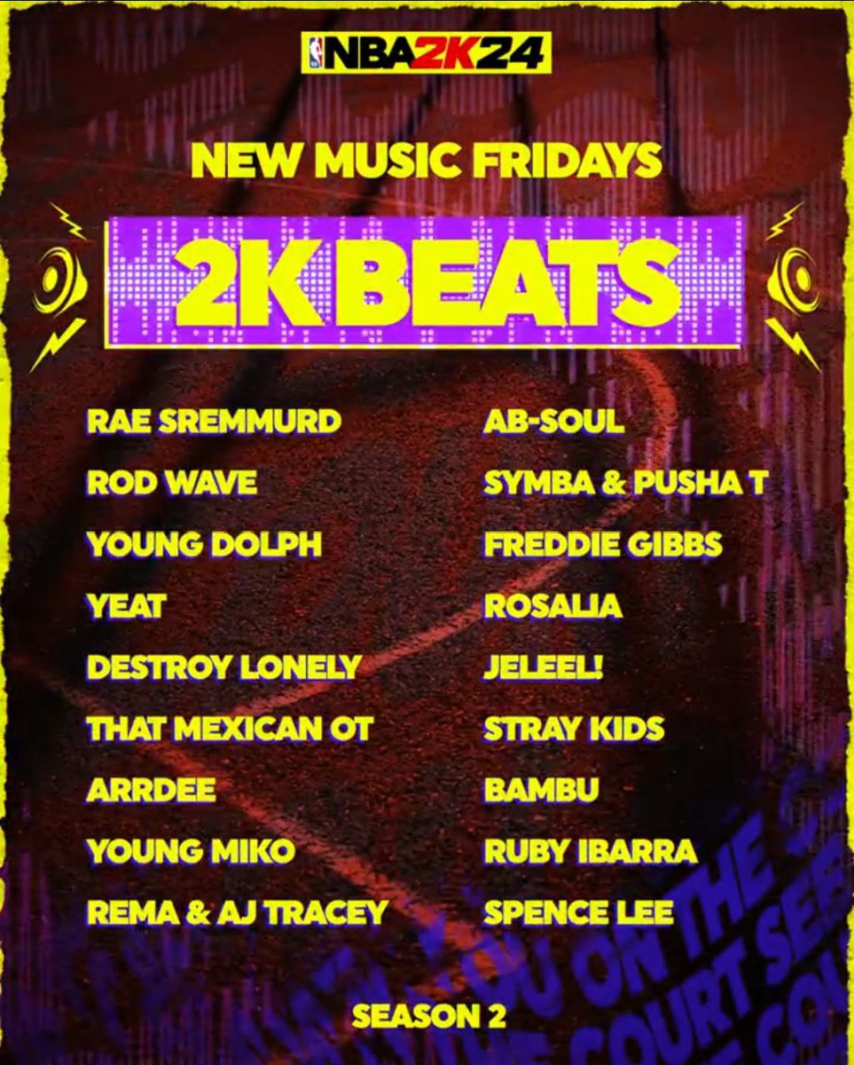 skzchartdata's tweet photo. .@Stray_Kids "ITEM" is featured in the Official NBA 2K24 Soundtrack playlist!

It celebrates NBA 2K's 25th and Hip-Hop's 50th anniversaries, with a selection of hits that will be played in the NBA 2K24 videogame. It is the only K-pop song on the playlist!

https://t.co/fCHkbqx1HL https://t.co/eGWpbCmuNH