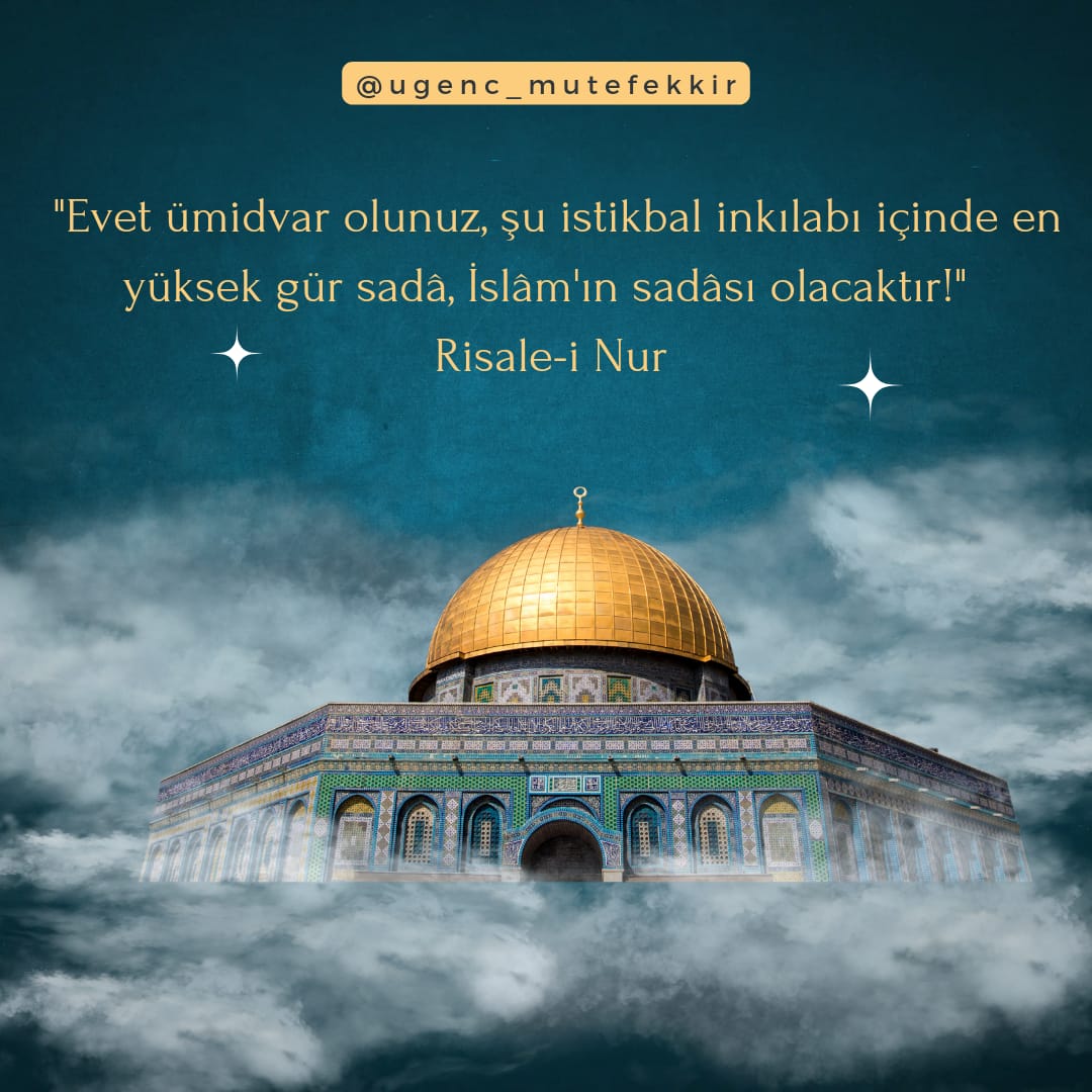 Bir Sabah Gelecek Kardan Aydınlık!

#FreePalestina #islam #istikbal #risale