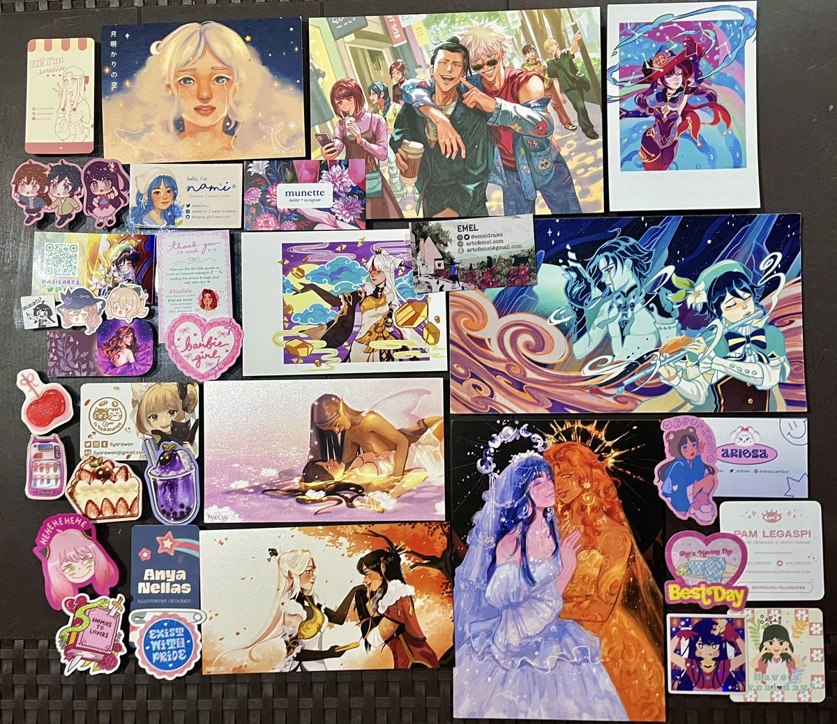 sarichicken's tweet photo. .*✧ °. 🎀  paskomiket haul !!! 🎀 . ꕤ* https://t.co/nM7L21F7Pi