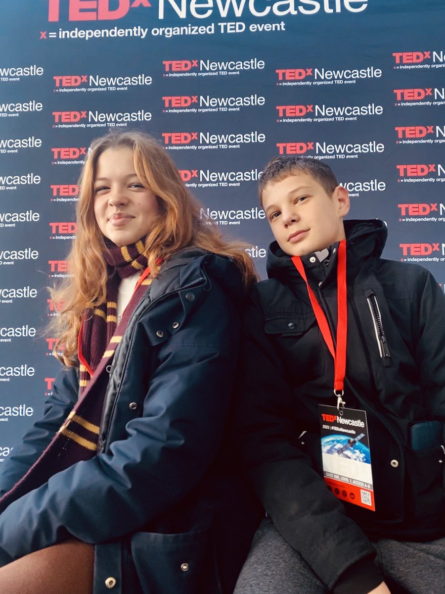 #TEDxNewcastle  Ted and Beth- the next generation is ready for data import.