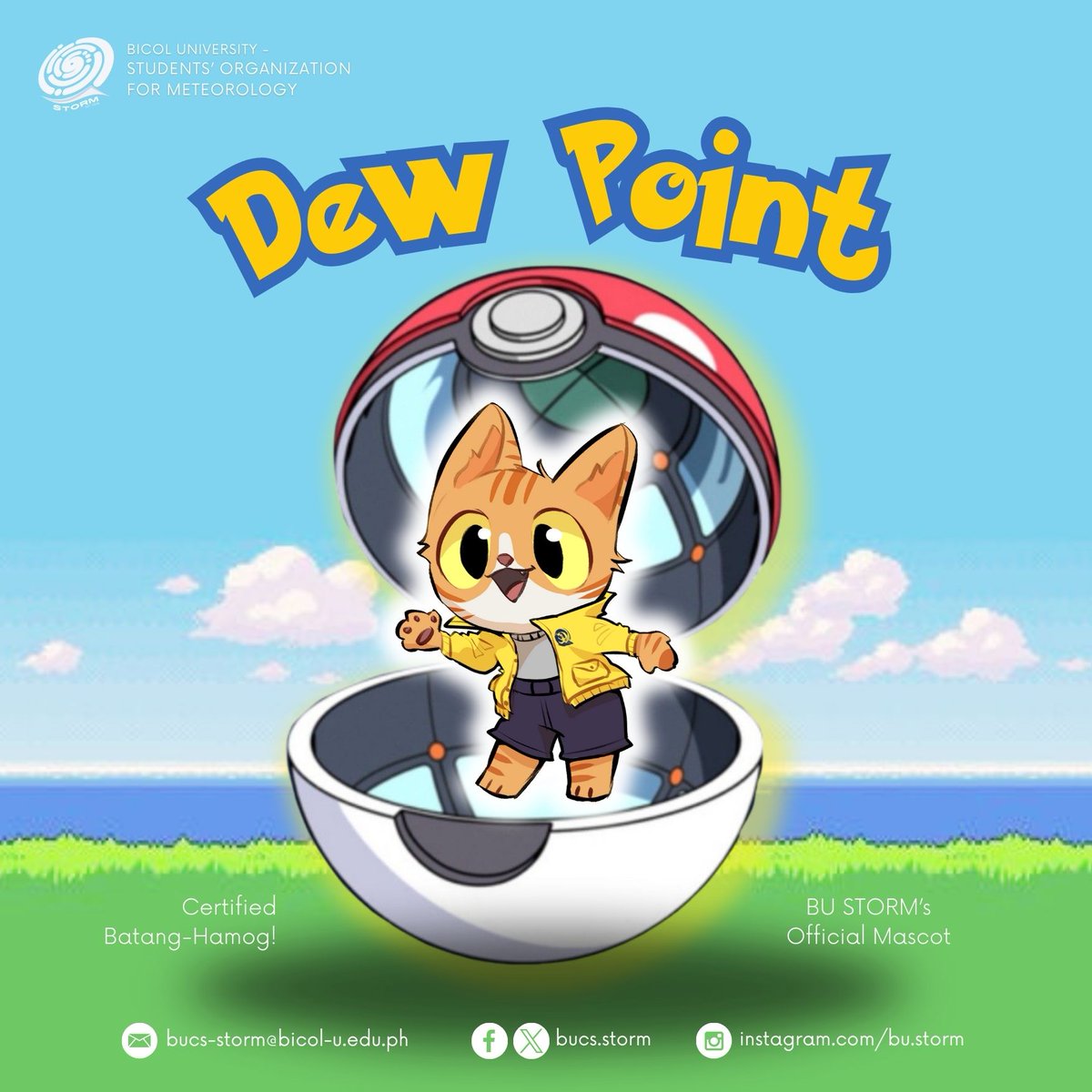 bucs_storm's tweet photo. 𝗜 𝗰𝗵𝗼𝗼𝘀𝗲 𝘆𝗼𝘂, 𝗗𝗲𝘄𝗽𝗼𝗶𝗻𝘁! 📷

BU-STORM's Official Mascot!

#dewpointthecat
#batanghamogs
#BUCSSTORM https://t.co/H1yCUwCVjw