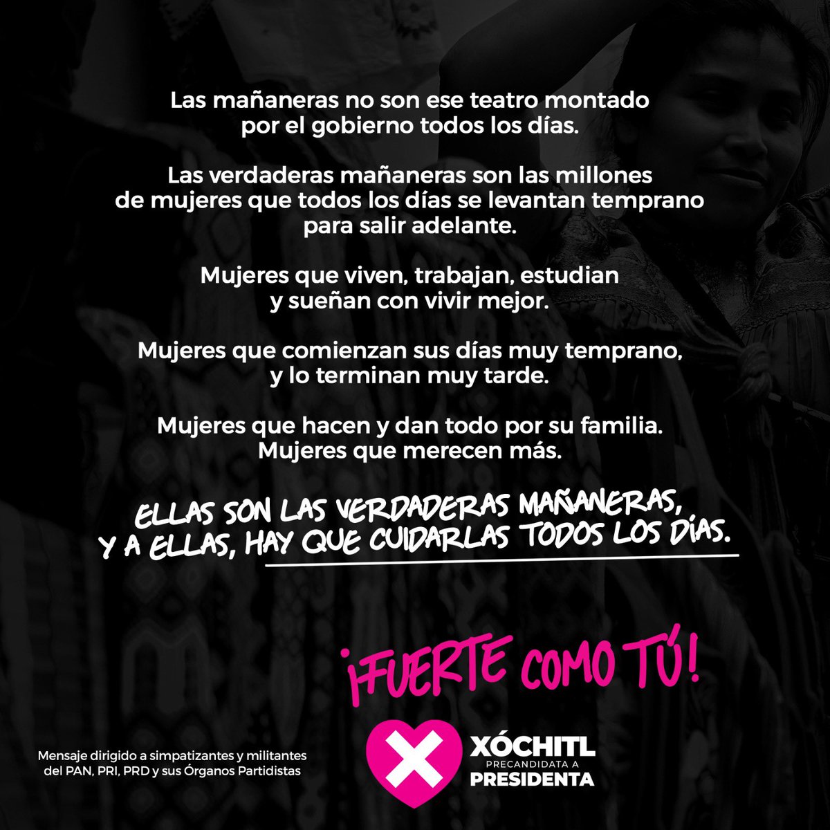 XochitlGalvez's tweet photo. #LasVerdaderasMañaneras
#25N https://t.co/3cr5X8Tz32