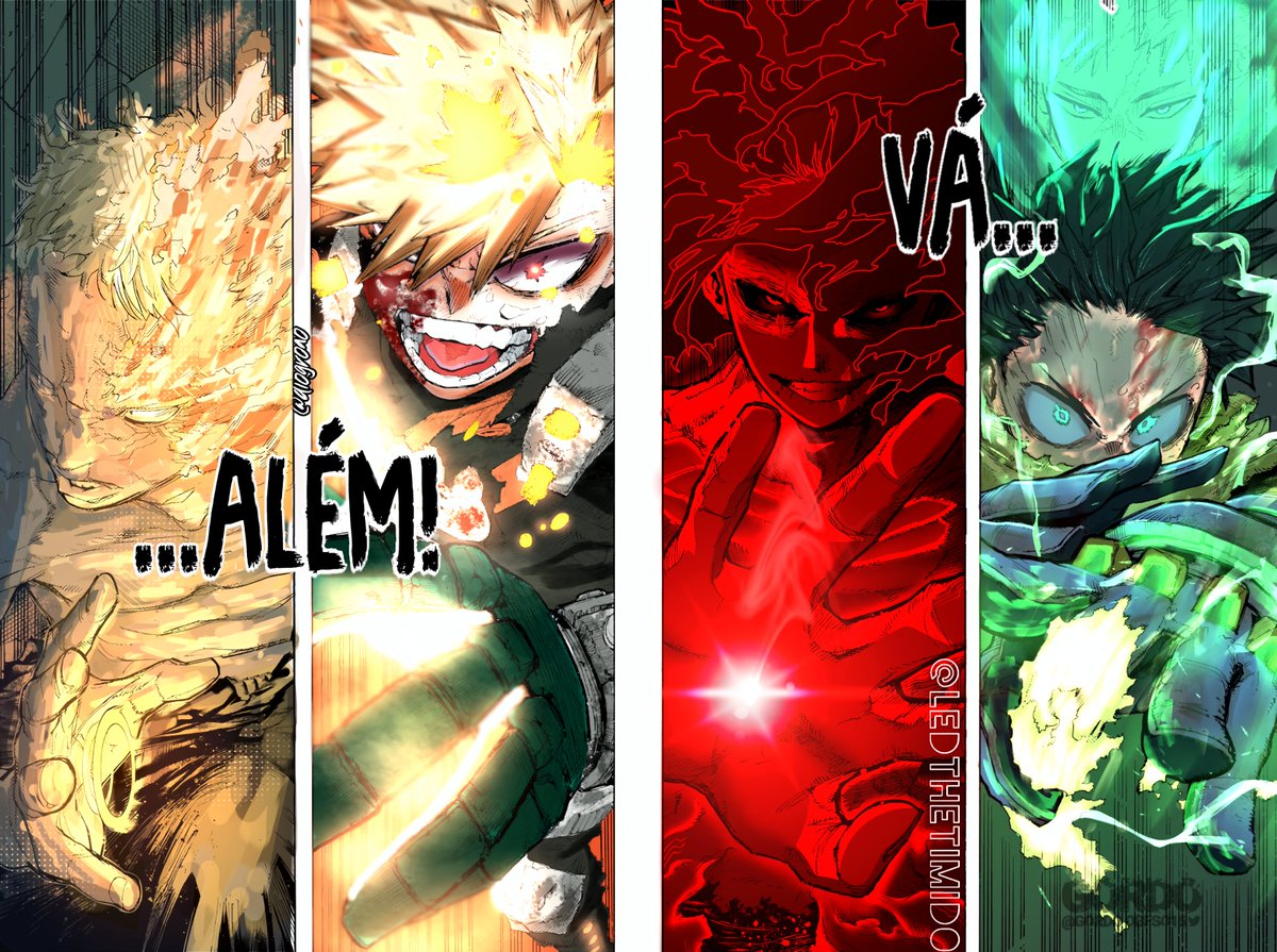 Coloring Collab: <a href="/GordoObeso15/">AllmightPauGrande</a>, <a href="/LedTheTimido/">Led 📺</a>, <a href="/diogroao/">Diøgo</a> &amp; <a href="/VicFaust_/">Viczzz 🪐</a> 

GO BEYOND, PLUS ULTRA!!!
Manga: My Hero Academia [Ch.406]