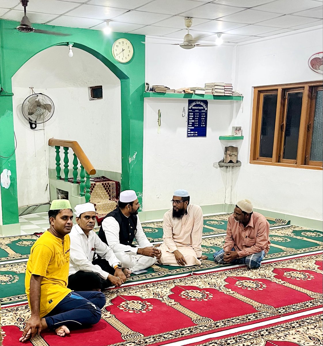 syedibrahimbabl's tweet photo. Today I met the #Talib_un_Islam jumma #masjid committee members in #Mayabandar district #Baratang_Mandal #Andamannicobar along with @BJP4AnN @BJPMinMorcha karyakartas as an initiative of #sufisamvad abhiya. Had a detailed discussion about the @PMOIndia schemes for Minorities in India. 
@narendramodi @HMOIndia
@BJP4TamilNadu @blsanthosh @annamalai_k @JamalSiddiqui_
