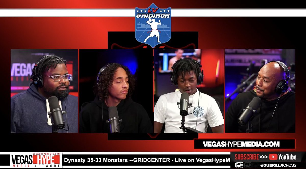 LegacyHornsFB's tweet photo. https://t.co/2ZRw0o6zOH

@CoachFox____ @TobiasCP_  @AKA_jay11 @_Kuddy  @AnthonyHern6  on last nights LV Gridcenter podcast discussing the State Championship game, their individual futures, as well as the future of the @LegacyHornsFB program. #HornsUp https://t.co/A5CZSzevE5