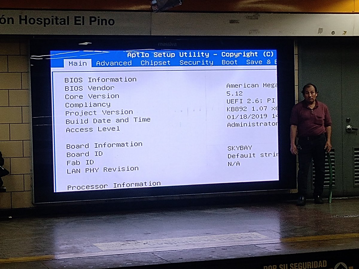 Cuando no desconectas la visualización de las pantallas del computador <a href="/metrodesantiago/">Metro de Santiago</a>