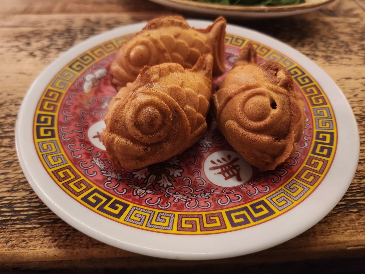 Love these fish waffles