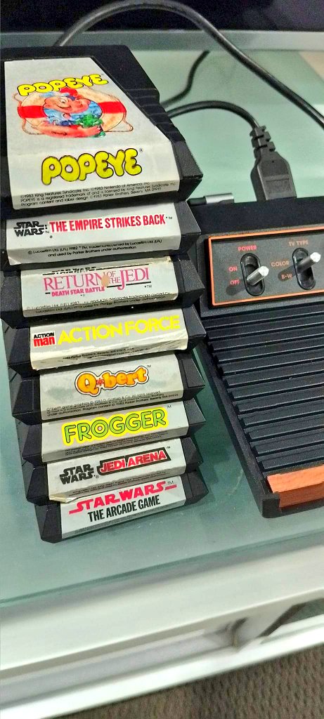 Good morning everyone 👋💕😊 #HappySaturday #Atarigames #Atari #Backintime #oldschool