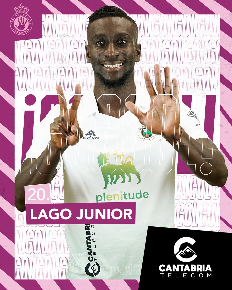 realracingclub's tweet photo. 🎯 ¡¡GOOOOOL GOL GOL GOL GOL GOL GOL DE LAGO JUNIOR!!

⏱️ 23' (1-0)
#️⃣ #RacingVillarrealB https://t.co/4wPPrTrsFo