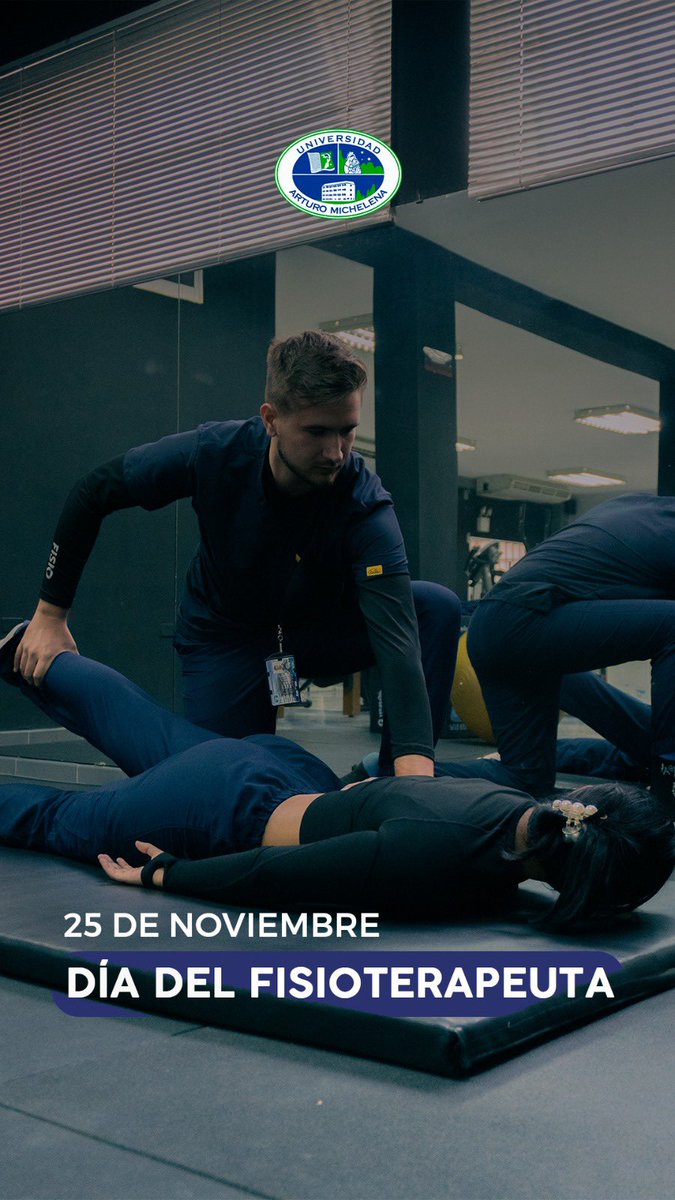 uam_ve's tweet photo. Hoy, 25 de noviembre, se celebra el Día del Fisioterapeuta en Venezuela. 

Felicitamos a todos los profesionales de esta noble labor, que contribuyen a mejorar la calidad de vida de las personas a través del movimiento. 

Sobretodo, para aquellos formados en nuestra Alma Mater https://t.co/QabhE5v3B1