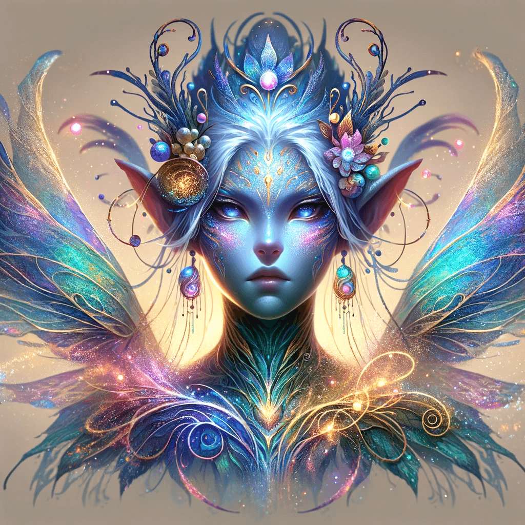 Phantom_SArena's tweet photo. "Luminara Shadowglide." Her enchanting radiance and her ability to traverse the realm of shadows. "Luminara" refers to the unique iridescent glow on her skin. while "Shadowglide" portrays her ability to gracefully move between reality and dreamscape. https://t.co/wPw5OSqu3l