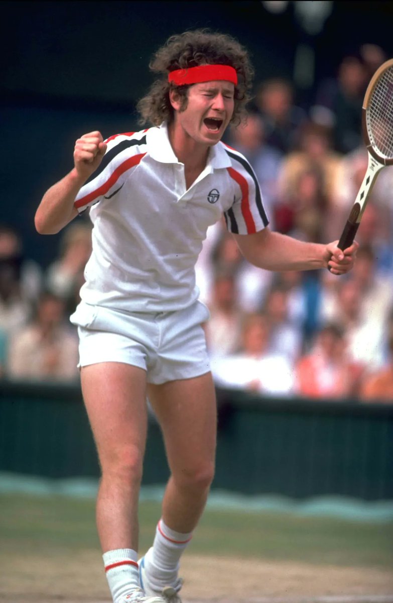 2seamScout's tweet photo. @nextlevelbb McEnroe......outside the box, but cant leave him off the list.  This dude was as competitive as anyone in the history of sport. https://t.co/w15yl3jAfL