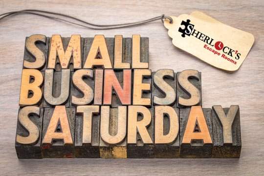 SherlocksEscape's tweet photo. Thank you for supporting small businesses like ours! We love making memories with you!
#smallbusinesssaturday https://t.co/7z517MIg1i