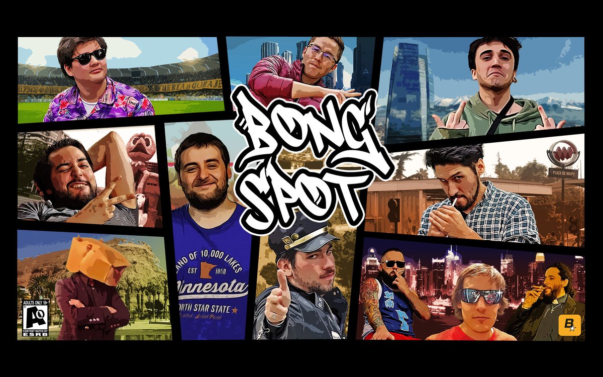 Se viene el BongSpot gente 
twitch.tv/ssbong

Partimos 13:00 HRS el stream !!!