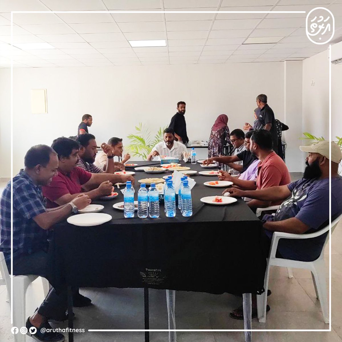 Honorable Minister of Sports, fitness and recreation Mr. Abdulla Rafiu with State ministers visited "Arutha Gym" today. 

Discussed on further enhancements to the facility.