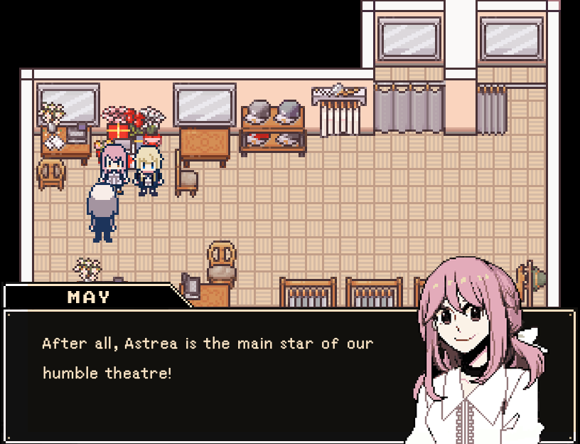 spicaze's tweet photo. A new face! #screenshotsaturday #silverthread #rpgmaker https://t.co/8WxHrKTwxO