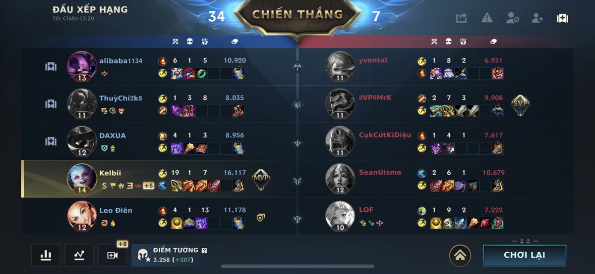 Tien300993's tweet photo. Lại có clip highlight . Mọi người ai cùng đan mê tương tác thi thoảng làm game nào cả nhà. Chúc cả nhà cuối tuần vui vẻ !!! #tốcchiến #T1 #LoL https://t.co/EL4y0QlutB