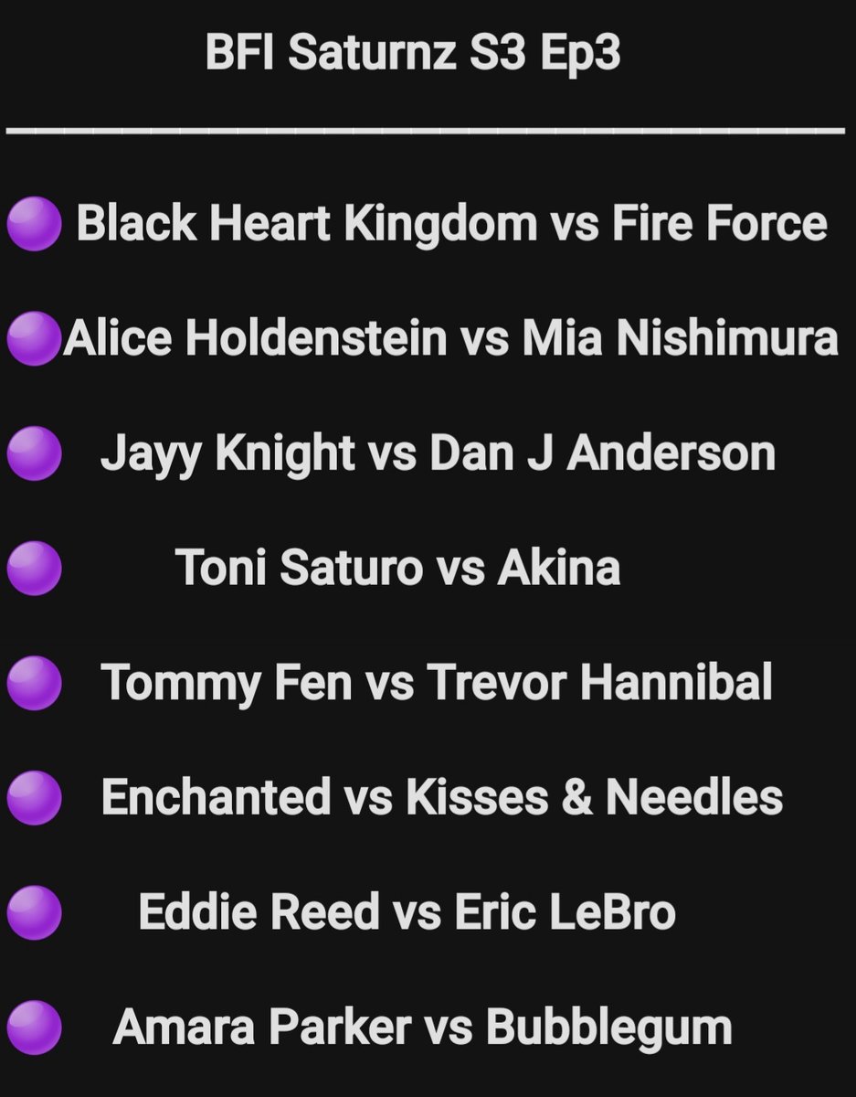 Episode 3 is now on the way in a few short short days. Check out the action and support the show and these awesome people this Tuesday live!